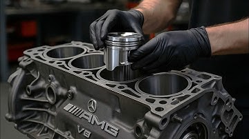 Mercedes AMG 63 V8 4.0L Engine Production  | HOW IT