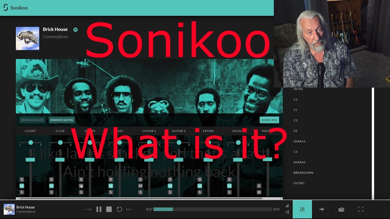Sonikoo - Mix your own backing tracks with stems from the original artists!