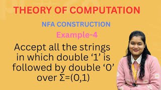 NFA Example 4 | Design a NFA for all the strings in which double ‘1’ is followed by double ‘0’ | TOC