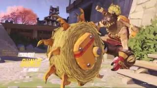 Junkrat with damage boost instant triple