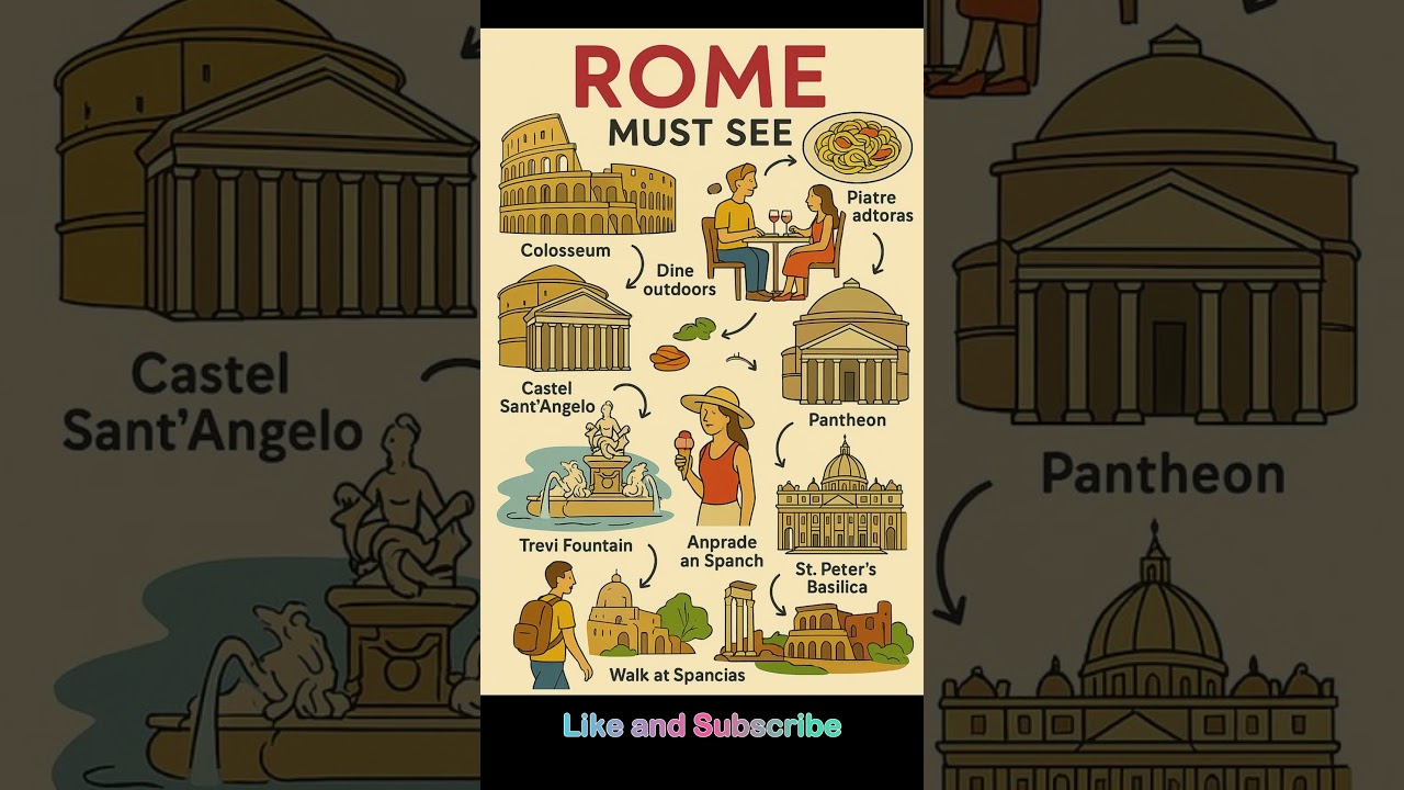 Must see places in Rome 