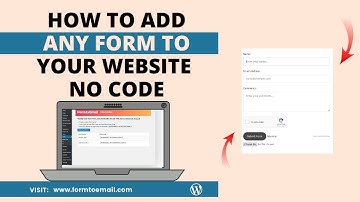 How To Add Web Form To WordPress Or Any Website Without Writing Any Code