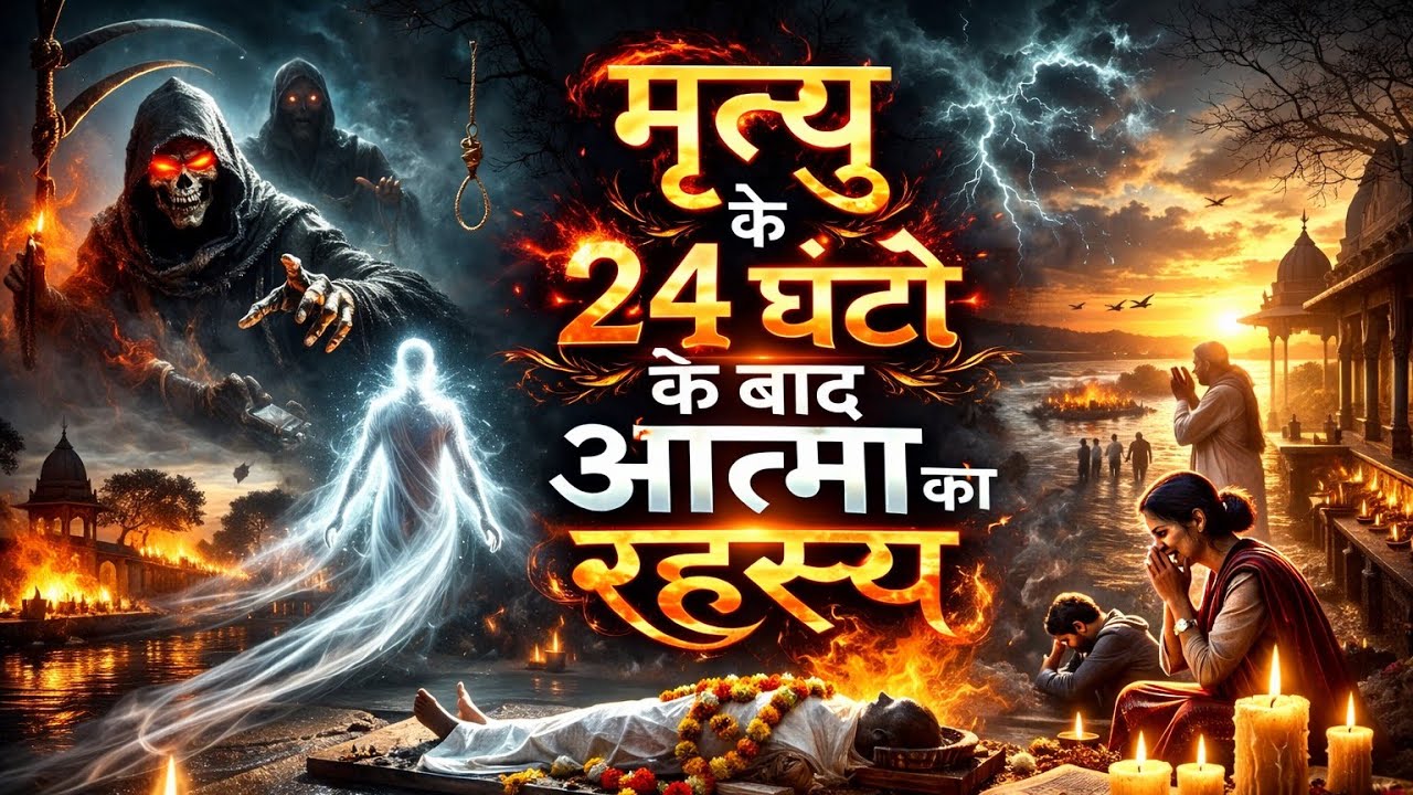 मौत के बाद आत्मा कहाँ जाती है? 24 घंटे का सच#मृत्यु_के_बाद#आत्मा_का_रहस्य#24_घंटे_का_सच#गरुड़_पुराण