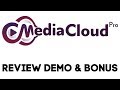 MediaCloudPro Review Demo Bonus - All In One Video &amp; Image Library + Editing Software