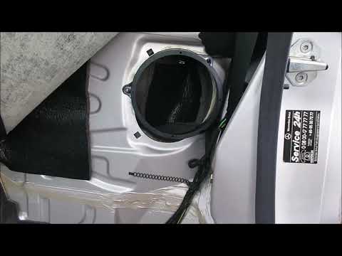 R170 SLK Front Speaker Replacement 