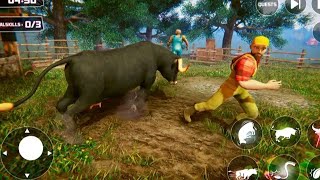 Angry cow take revenge on farmer kill animals on farm in crazy mad cow sim screenshot 1
