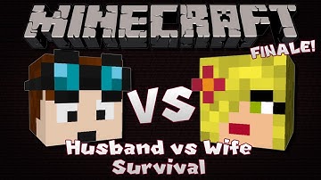 Minecraft | Husband VS Wife SURVIVAL | Episode 7 | THE FINALE!