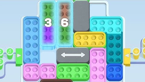 Coffee Rush Block Jam Level 54 55 Game Walkthrough Solution