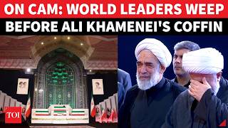 World Leaders IN TEARS At Khamenei’s Funeral, BREAK DOWN Before His Coffin In Emotional Scenes
