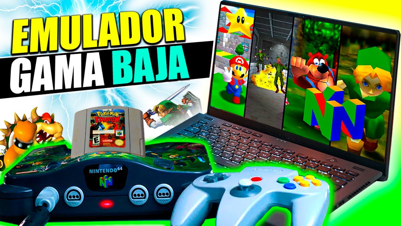 Mejores Emuladores Nintendo 64 para PC: ¡viva la nostalgia!