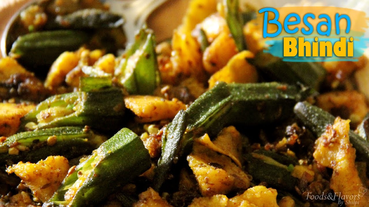 Besan Bhindi Masala Recipe / Besan wali bhindi - How to make Bhindi / lady fingers/ Okra | Foods and Flavors