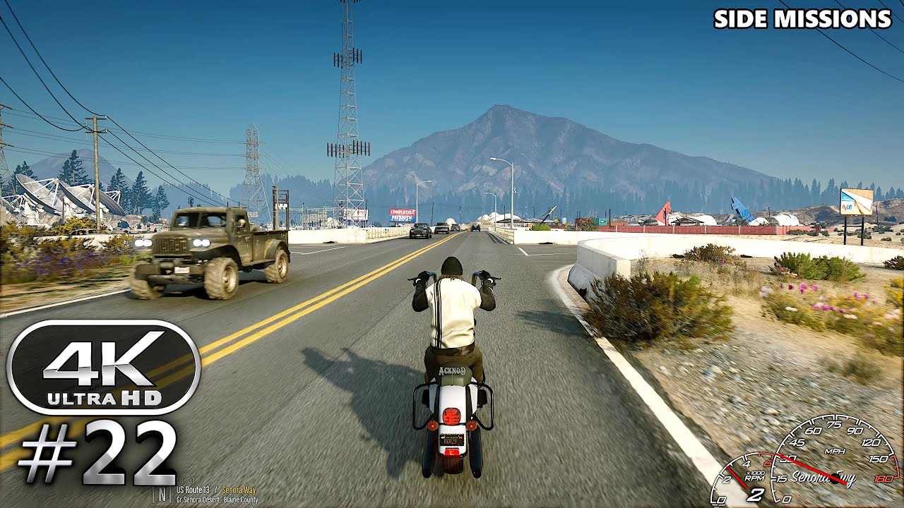 Grand Theft Auto 5 Gameplay Walkthrough Part 22 Side Mission - GTA 5 PC 4K 60FPS (No Commentary ...