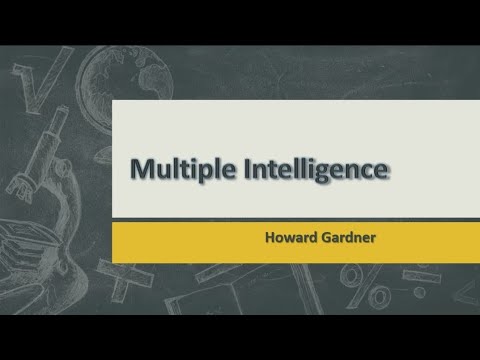 Multiple Intelligence By