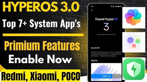 OMG HyperOS 3.0 Top 7+ Primium App