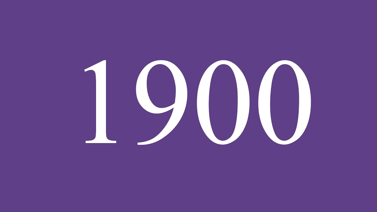 Como Pronunciar ''1900'' Correctamente en Español - YouTube