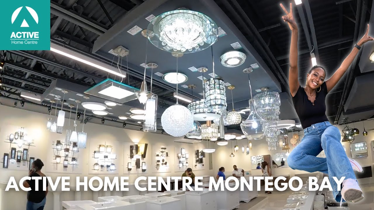 Touring New Active Home Centre Montego Bay Best Home Decor Store In Jamaica Youtube