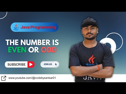 Java for Beginners : 06 - Check the Inputted Number is Even or Odd in Java