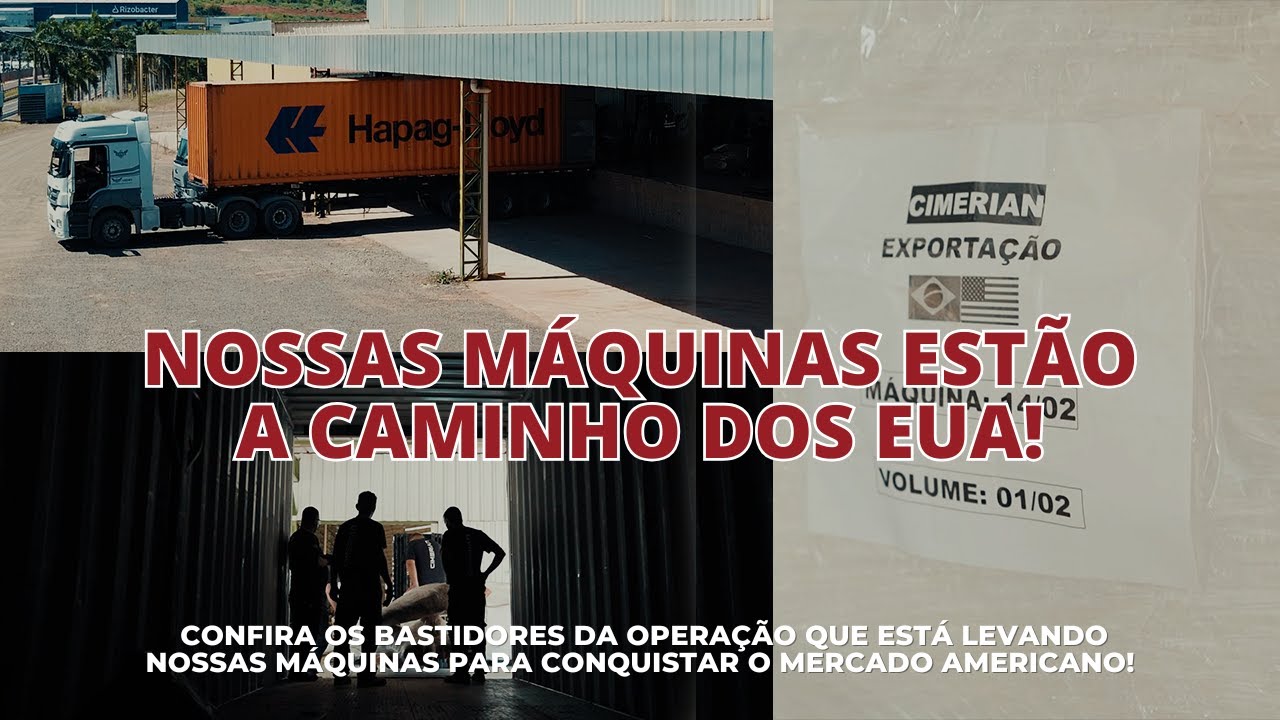 CARREGAMOS O PRIMEIRO CONTAINER PARA OS EUA - YouTube