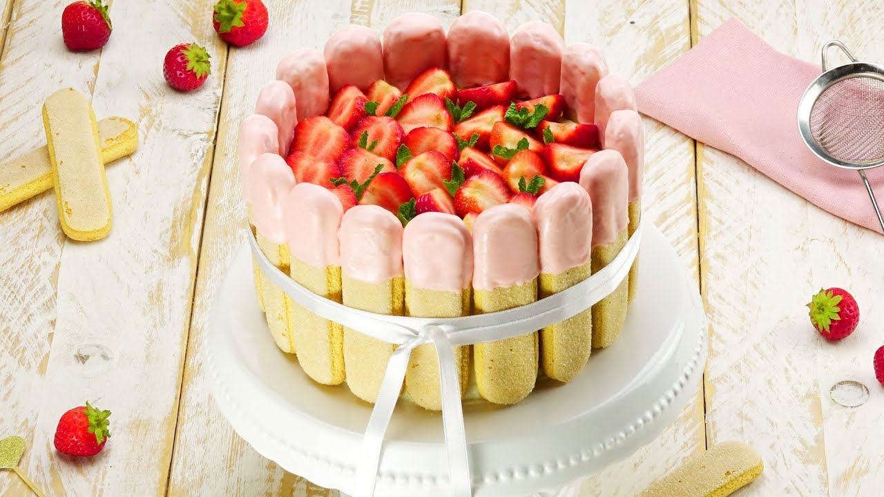 Strawberry Tiramisu Cake A Fruity Twist On A Classic Youtube