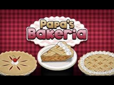 playing papa's bakeria