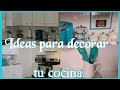 Como decorar una cocina pequeña y sencilla.Ideas para decorar.