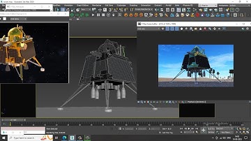 3DsMax Tutorials, Learn Texturing a Lander ( Vikram Lander) from Scratch in 3dsmax ( Part 5)