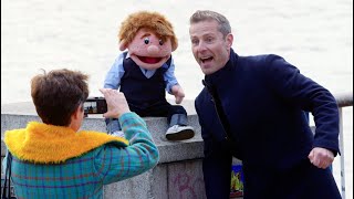 America&#39;s Got Talent Winner Ventriloquist Paul Zerdin Shocks People with Puppet coming Alive!