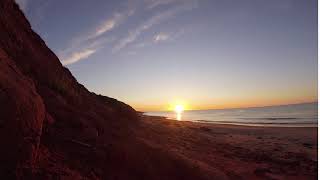 Prince Edward Island - North Lake Sunset - 10 Second Time Lapse