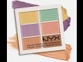 NYX Color Corrector Concealer Palette - Watch me cover my spots!!!!