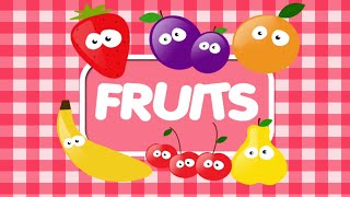 Kids preschool memory game part 3: Fruits