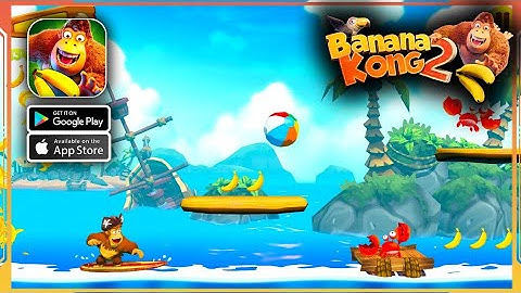Banana Kong 2 Gameplay (Android, iOS)
