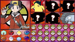 ETHAN FULL POKEMON TEAM (MY OWN VERSION OF HIS JOHTO TEAM)