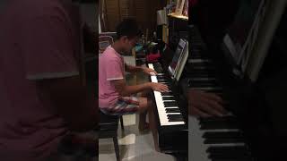 Trinity piano grade 6/2018 Exercise 1b by Mark Chan