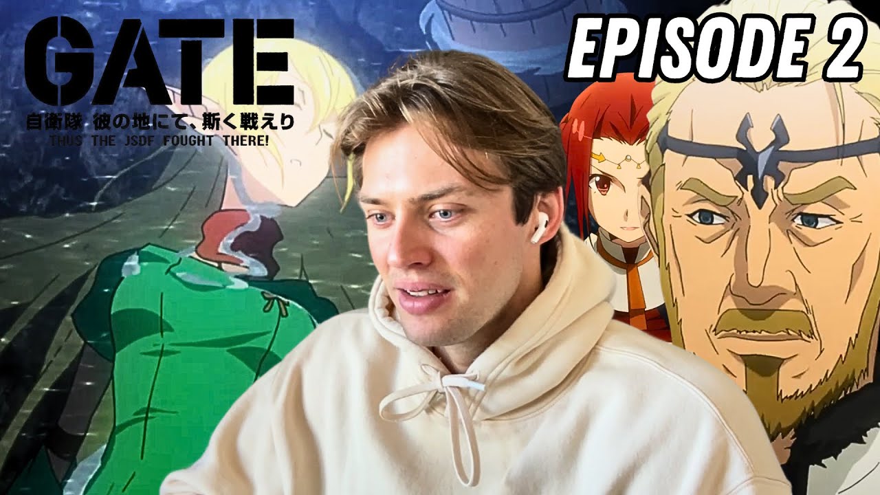 ЭТО МРАЧНОЕ АНИМЕ!? Gate Эпизод 2 | Реакция!