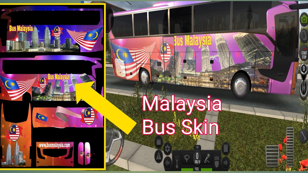 How To Download Malaysia Bus Skin Bus Simulator Ultimate By Ar Games Youtube