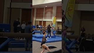 My LEVEL 5 beam 🌴 2023 🥉 Palm Springs Cup #usag #gymnast #madiwinston