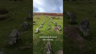 This Stone Row Is 3500–4000 Years Old! ⛰️ #england #history #dartmoor