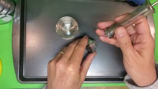 GE/Telechron  - pt 9 - Preparing the rotor to be reoiled (Kitchen Clocks)