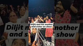 Diljit Dosanjh Met His Mother And Sister On Show K Stone