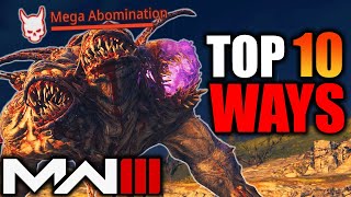 Top 10 EASIEST Ways To Kill A Mega Abomination in MW3 Zombies (Best Strategy) screenshot 2