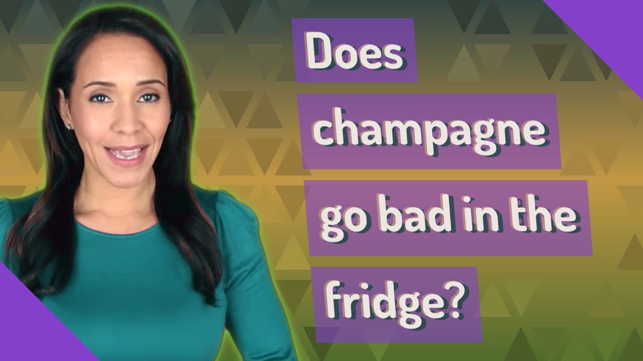 Does champagne go bad in the fridge? YouTube