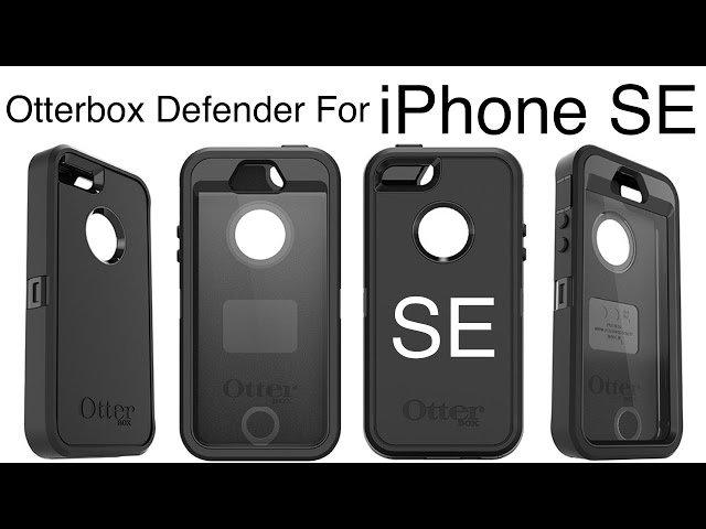 iPhone SE Otterbox Defender Series Case! - YouTube iPhone SE Otterbox Defender Series Case! - YouTube