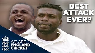 Windies 2000  Best Bowling Attack Ever? | England v West Indies Lord's 2000  Highlights