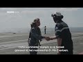 Yeşilgöz bezoekt Nederlands marineschip | RTL Nieuws