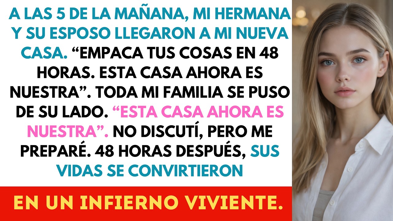 A las 5 AM mi hermana apareció en casa: 