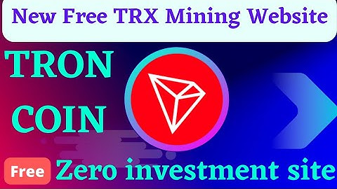 New Free Cloud Tron Coin Mining Website 2023 // New TRX Mining Website // New Free Cloud TRX Mining