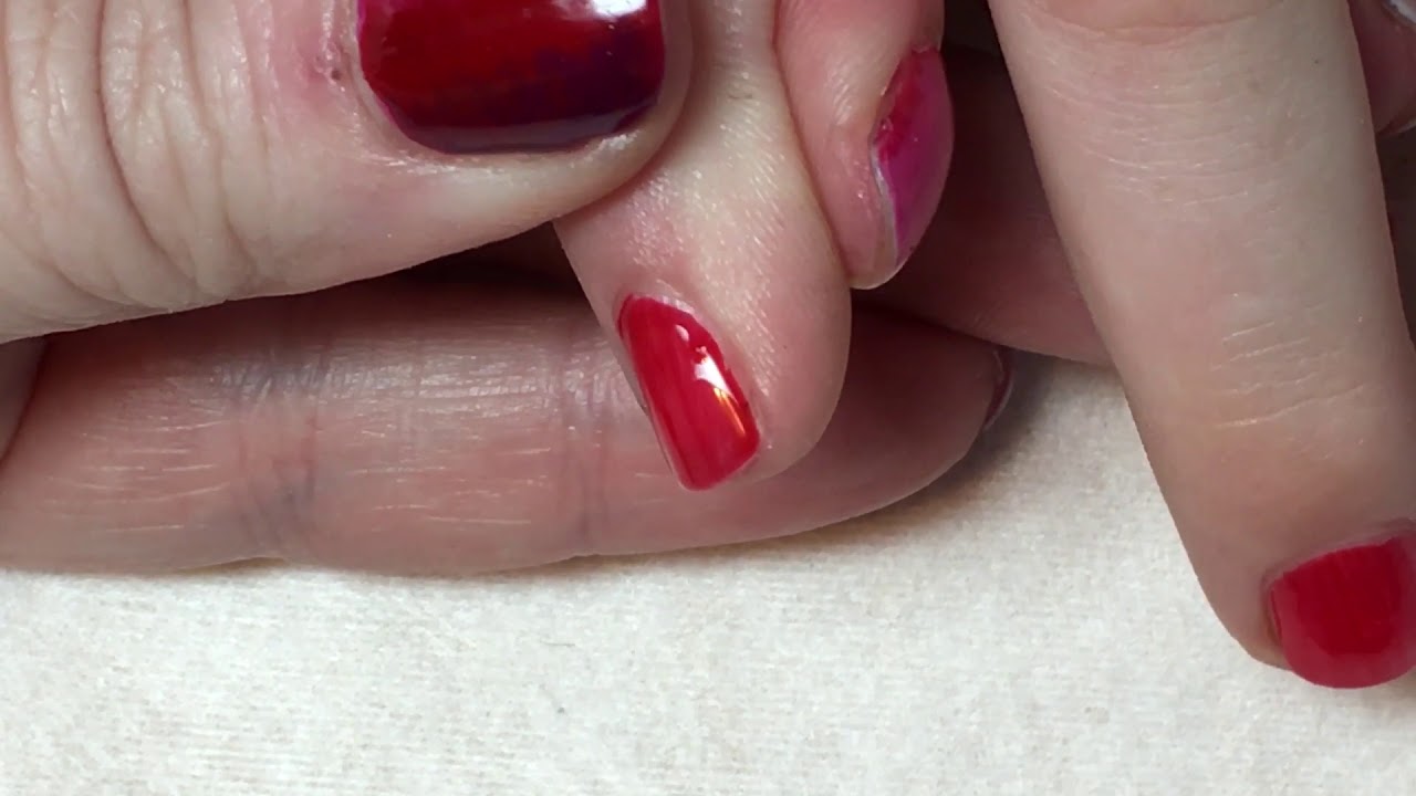 What a difference cuticle work can make YouTube
