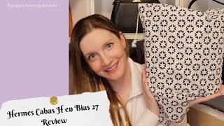 Hermes Cabas H en Bias 27 Review ft Vivrelle
