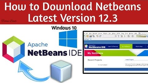 How to Install NetBeans IDE 12.3 on windows 10