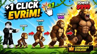 MAYMUNDAN EFSANE GORİLE EVRİLDİM! (Roblox) screenshot 3